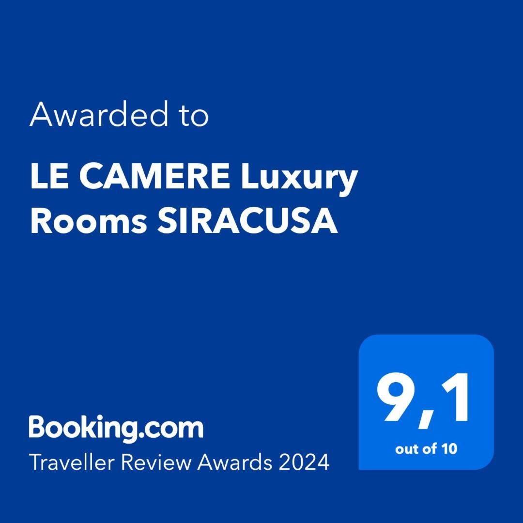Le Camere Luxury Rooms Siracusa Syracuse Eksteriør billede